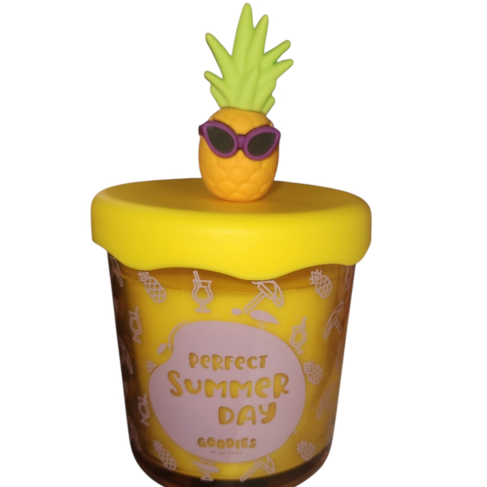 DW Home Goodies Perfect Summer Day Candle w/ Pineapple Topper